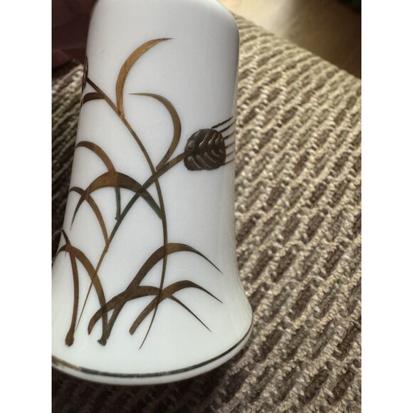 Lefton Salt & Pepper Shakers Hand- Painted Gold‎ Wheat Made In Japan Vintage - Picture 7 of 7